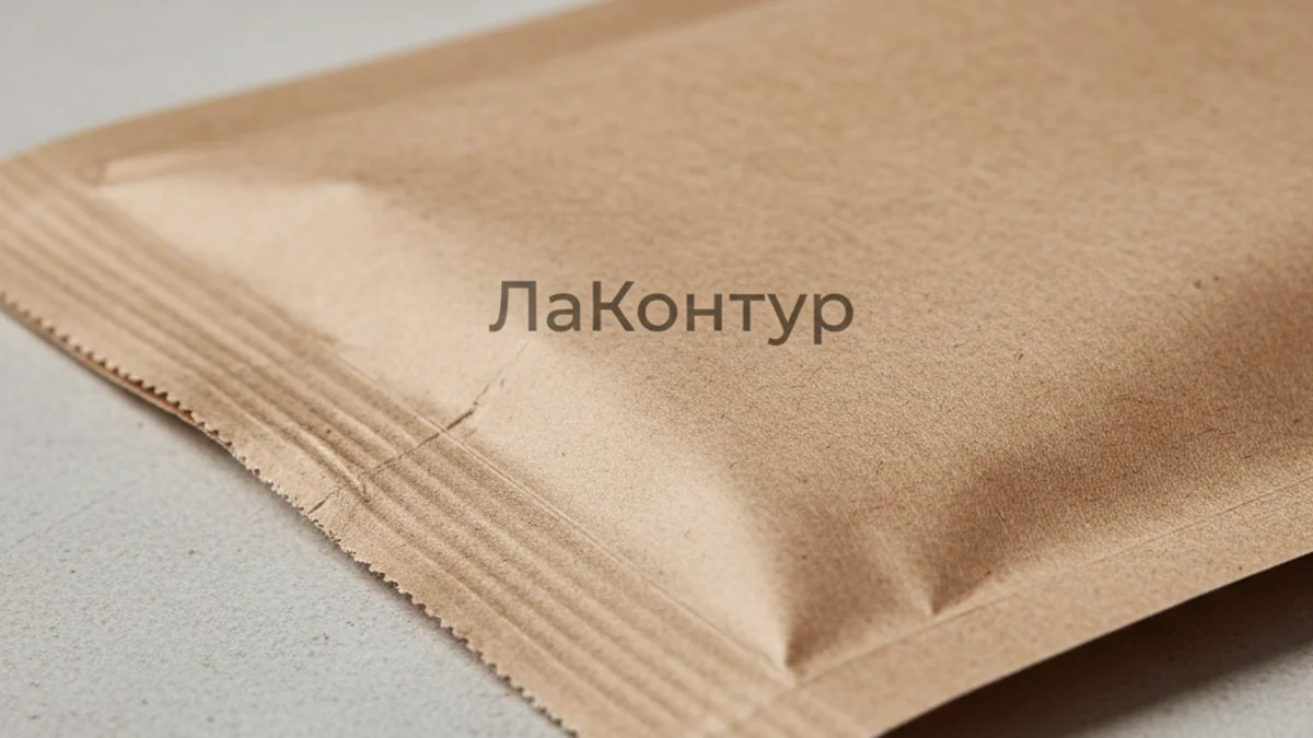 Шов закрытого крафт-пакета для инструмента